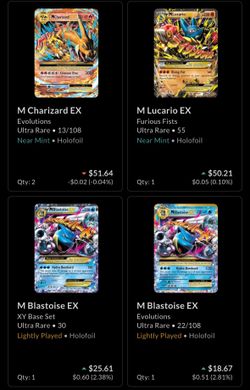 Pokemon Lot - Megas