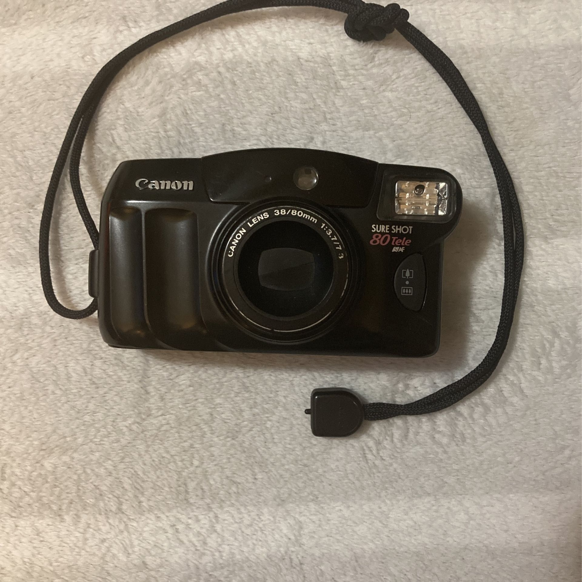 Canon Sure Shot 80 Tele Vintage Camera