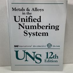 Unified Numbering System - UNS12