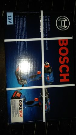 Bosch drill set