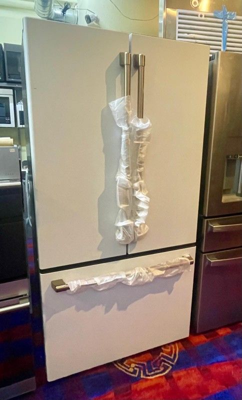 GE Cafe White Matte Counter Depth