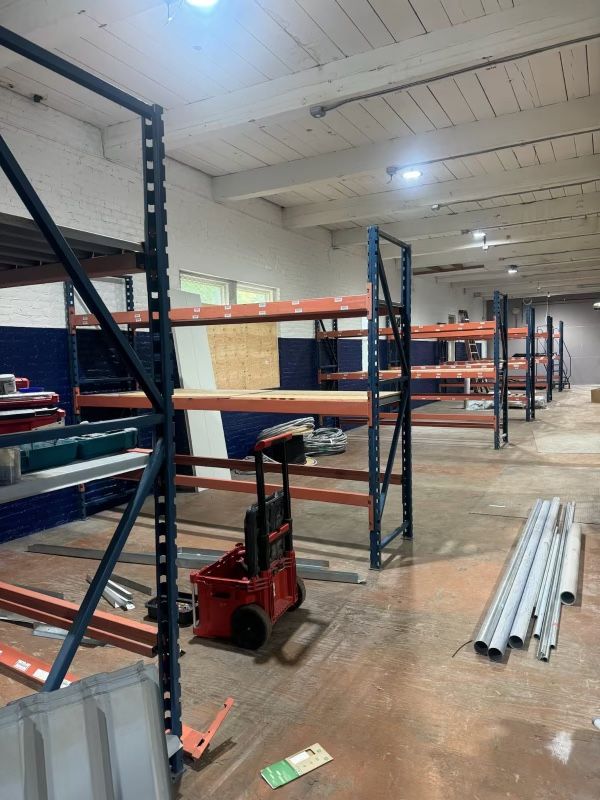 Heavy-Duty Industrial Pallet Racks