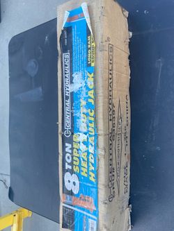 8 Ton Super Heavy Duty Jack Long Ram Round Bottom