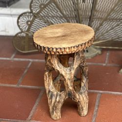 Solid Wood Stool 