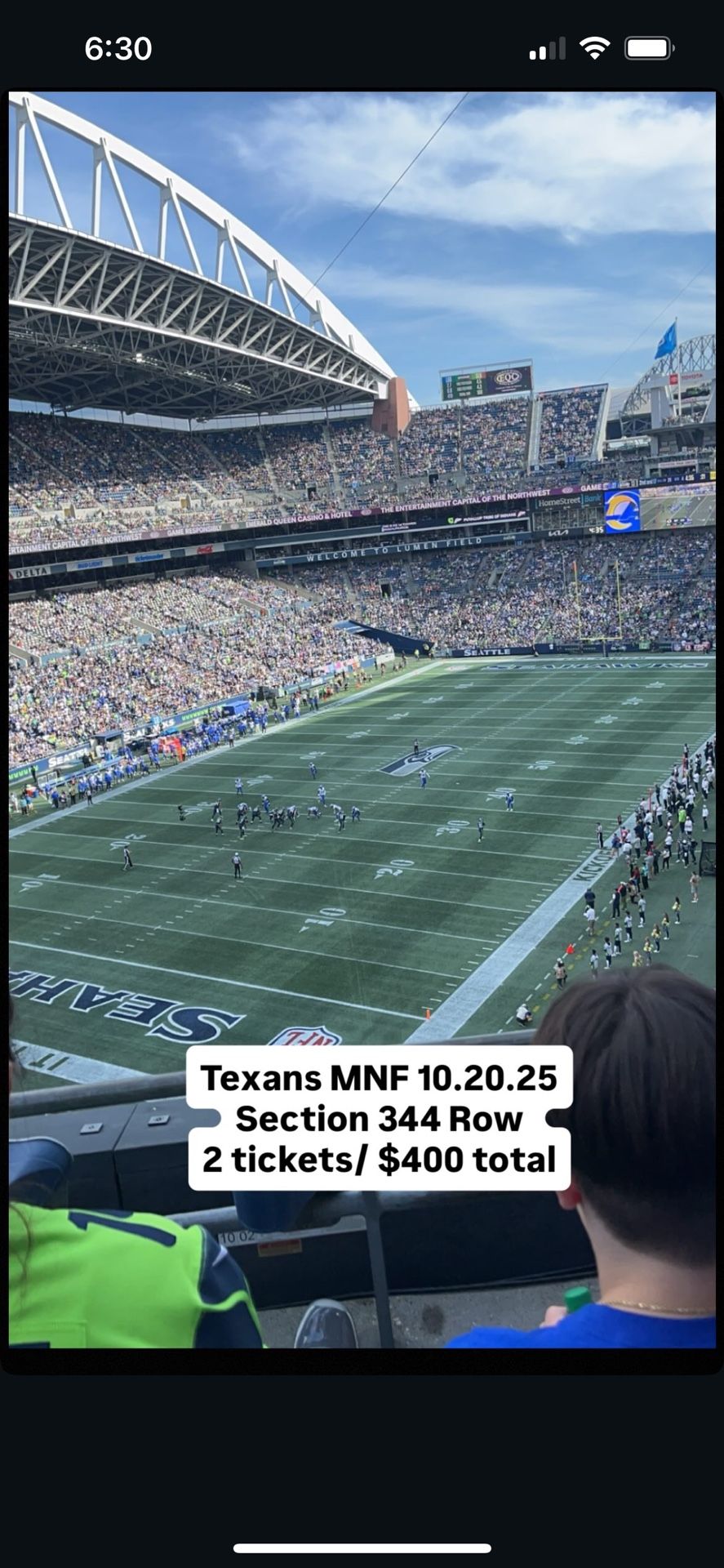Seahawks Vs Texans