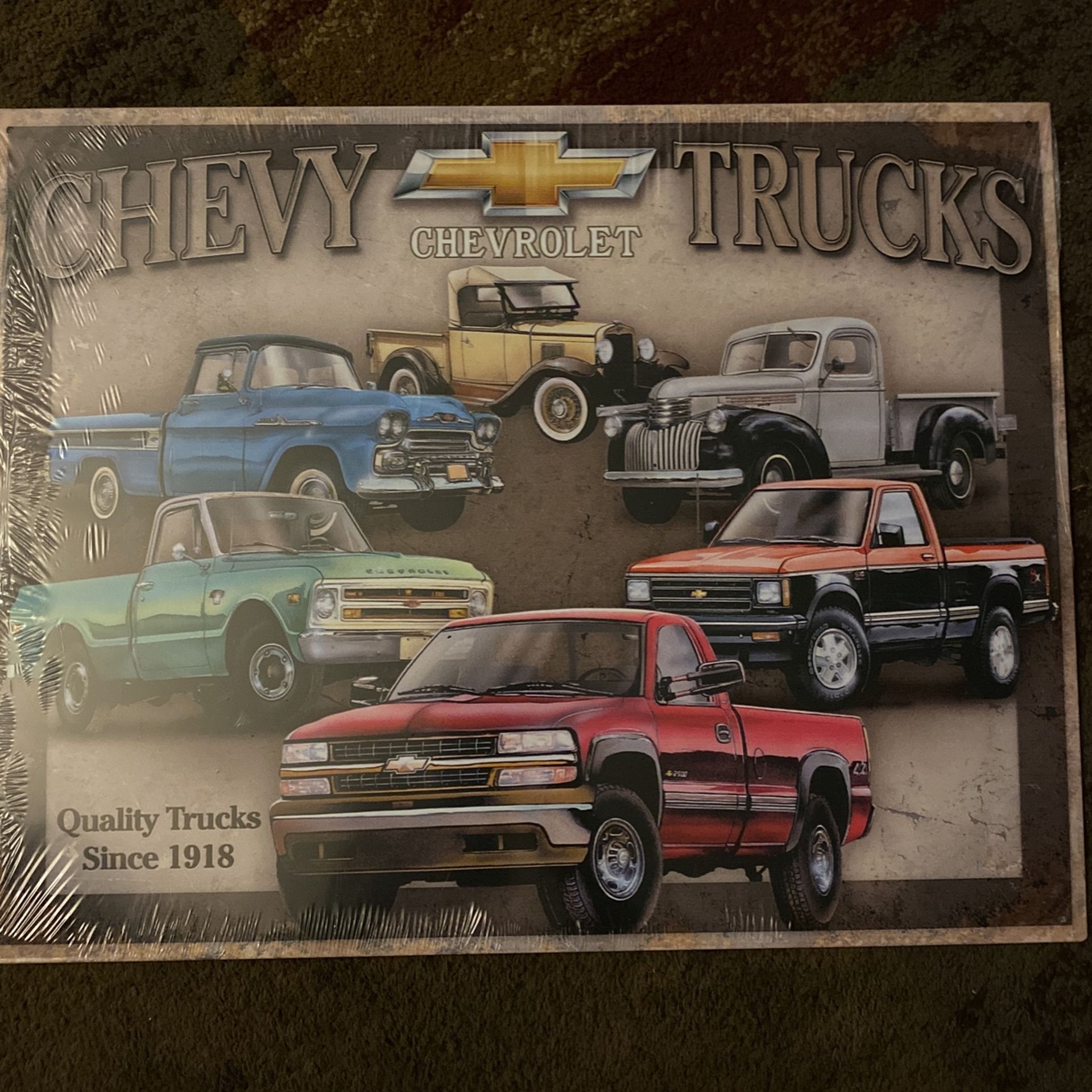 Chevy Truck Sign