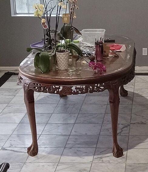 Chinese rosewood Dinning Table And Chairs