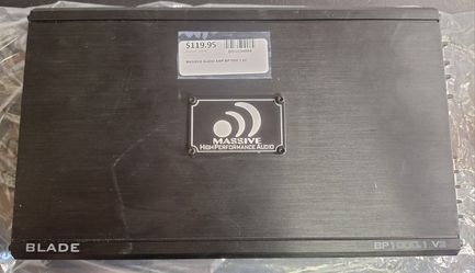 MASSIVE AUDIO AMP BP 1000.1 V2