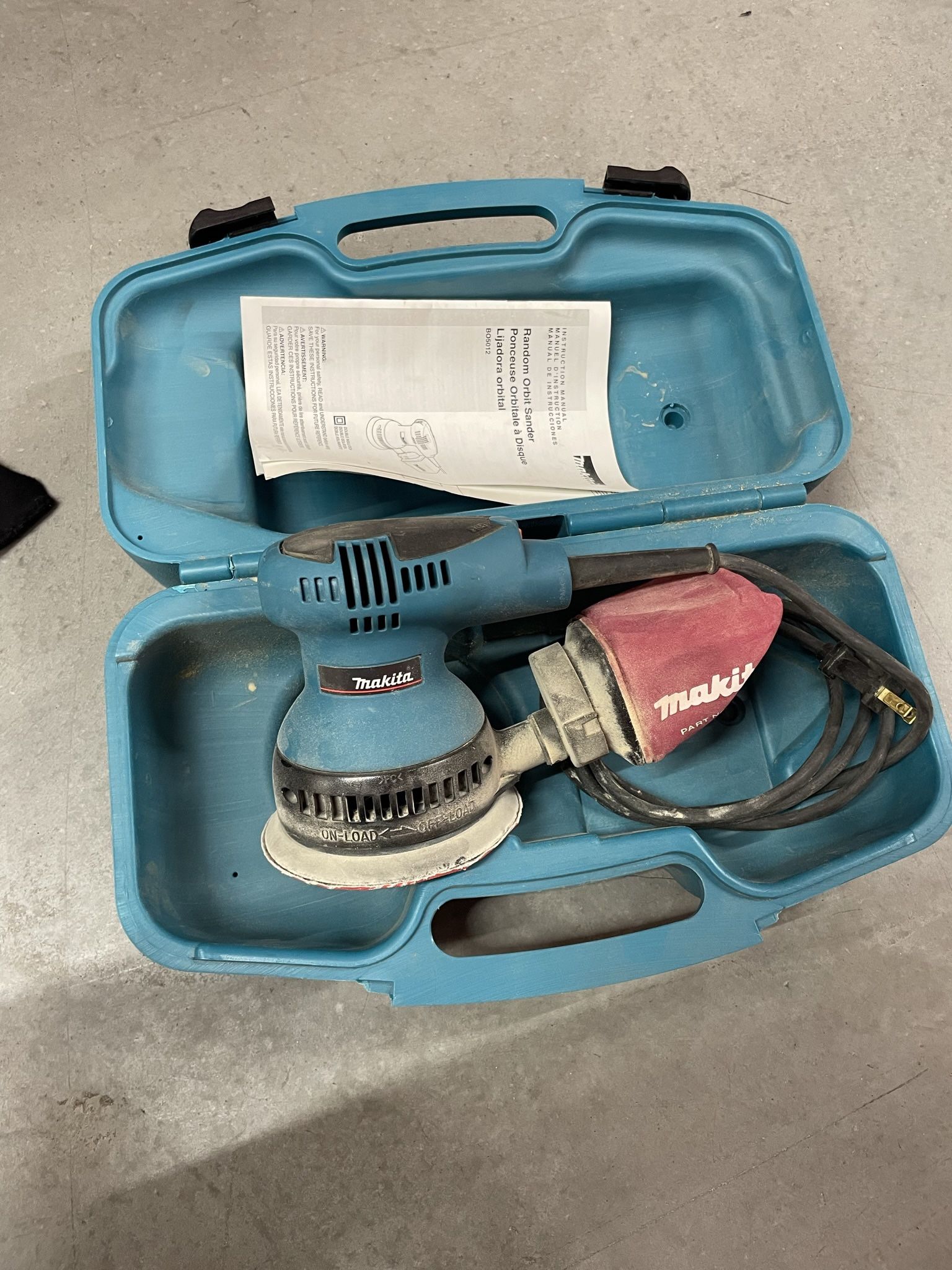 Makita Orbital Sander Corded for Sale in Los Angeles, CA OfferUp