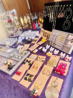 Earrings $1-$5 , Mostly