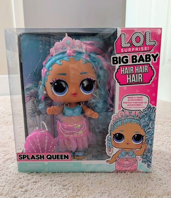 LOL Surprise Big Baby Hair Hair Hair Doll