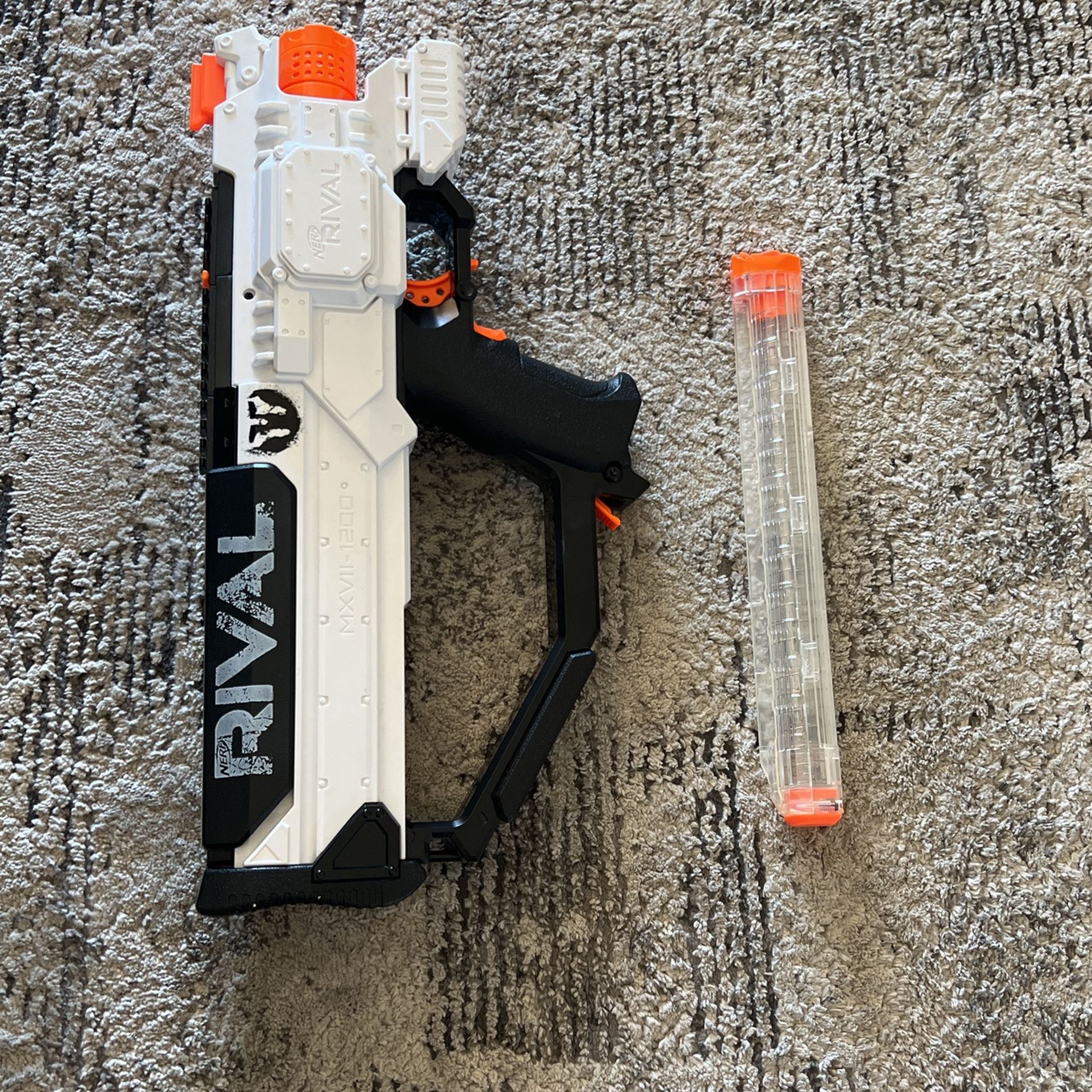 Nerf Rival Hera Mxvii 1200 White Combat Blaster Phantom Corpse With Magazine