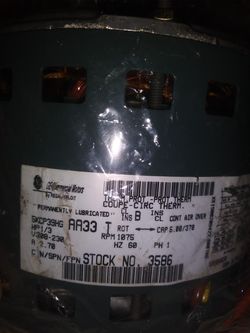 Indoor electric furnace motor