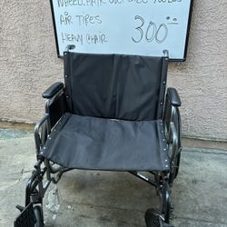 Drive Sentra CE 27” Wide Wheelchair 