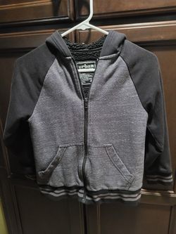 Boys Urban Pipeline Sherpa Zip Up Hoodie