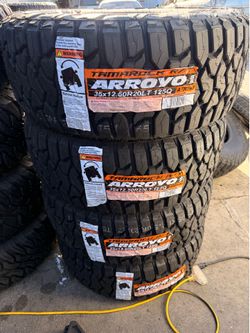 35x12.50r20 Arroyo RT tires nuevas con 50,000 millas de garantía las 4