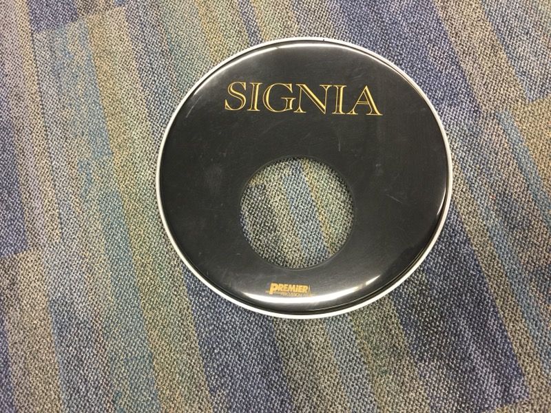 Collector’s Premier Signia 20” Bass Drumhead