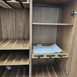 Wooden winery drawer 