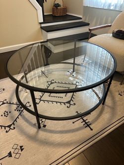 Round Coffee Table ( Moving Sale)