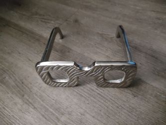 Metal Eyeglasses Sculpture For Sale