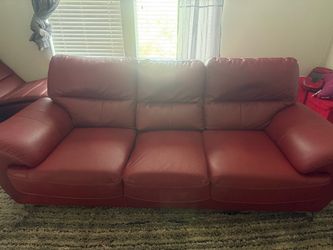 Red couch