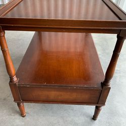 Mahogany End Table