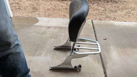 Quick Release Harley Backrest