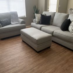 Sofa, Chair & Ottoman Set