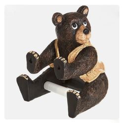 Rustic Lodge Bear Toilet Paper Holder