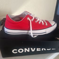 Converse Red Shoes