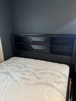 Queen bed frame