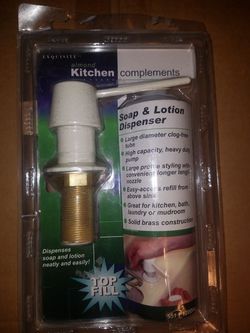 Soap and liquid dispenser