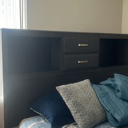 Caitbrook Queen Size Bed with Drawers