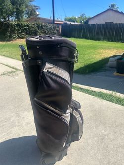 Black Golf Stand Bag
