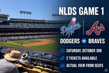 Dodger Tickets Game 1 NLDS