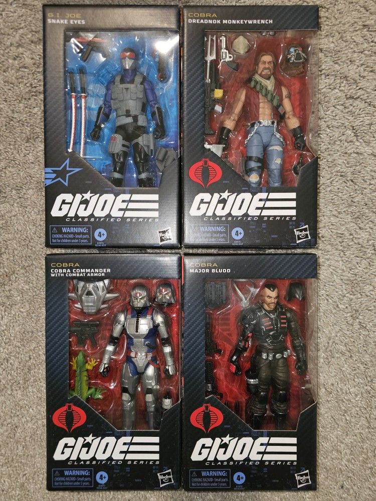 GI JOE Classified NEW action figures HASBRO Toys