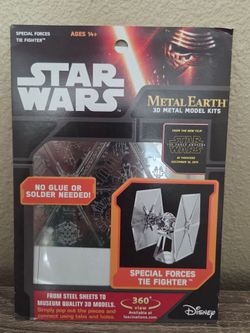 Star Wars Special Forces Metal Earth 3D model kit