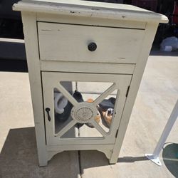 Wood Mirror  Cabinet 31t×18wx13d $20