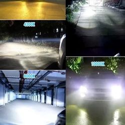 Hid lights kit - led headlight bulbs - 360 beam pattern- any housing - toyota mazda cx5 miata honda accord civic crv cbr h13 h11 9006 h4 h7 9007 h1