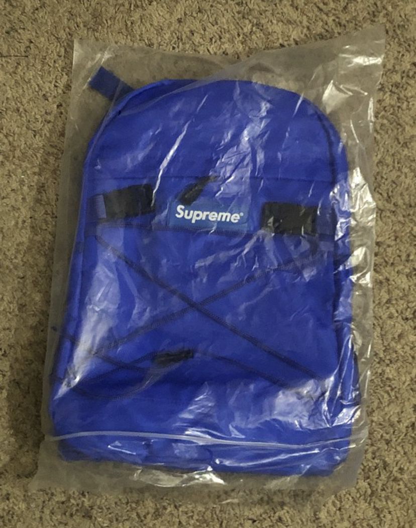 Supreme Backpack. Size 16X12X4”