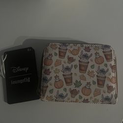 Stitch x fall loungefly wallet