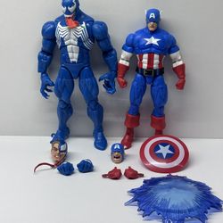 Marvel Legends Gamerverse Captain America vs Venom 