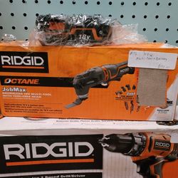 Ridgid Multi-tool + Battery 