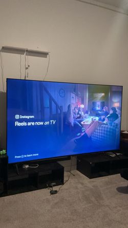 85” Insignia fire stick smart tv