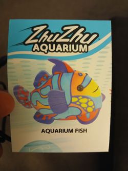 Zhu zhu aquarium (7 fish with containment and accessories)