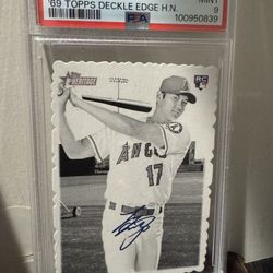 Shohei Ohtani 2018 Topps Heritage 1969 TOPPS Deckle Edge, Padres, Chargers