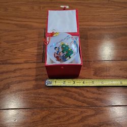 Painted Glass Ornament