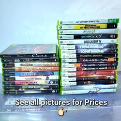 Xbox Games TESTED AND WORKING, NO DELIVERY, SHIPPING AVAILABLE 
