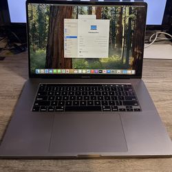 2019 16” MacBook Pro: 2.6Ghz 6 Core I7, 16GB, 512GB SSD