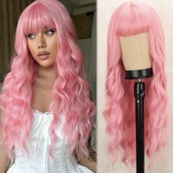 “Cotton Candy Brandy” 26” Full Wig